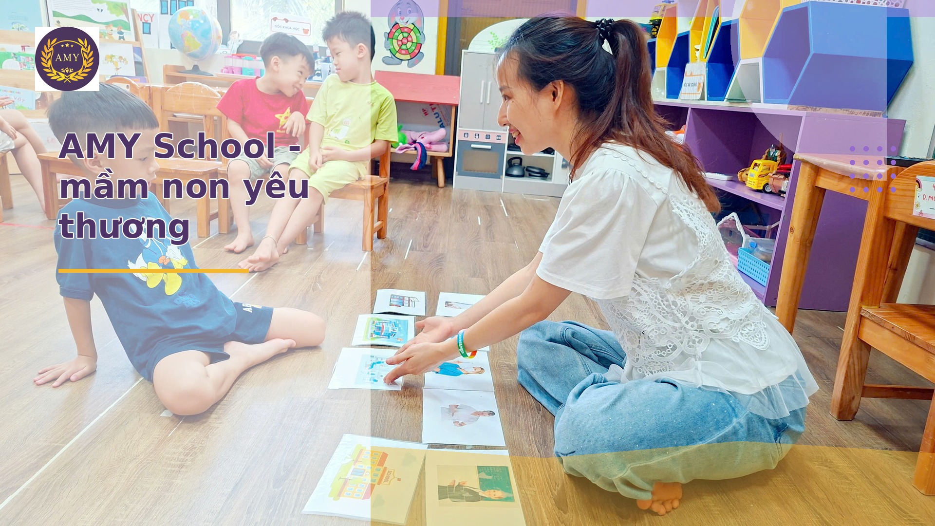 AMY School mầm non yêu thương cho trẻ