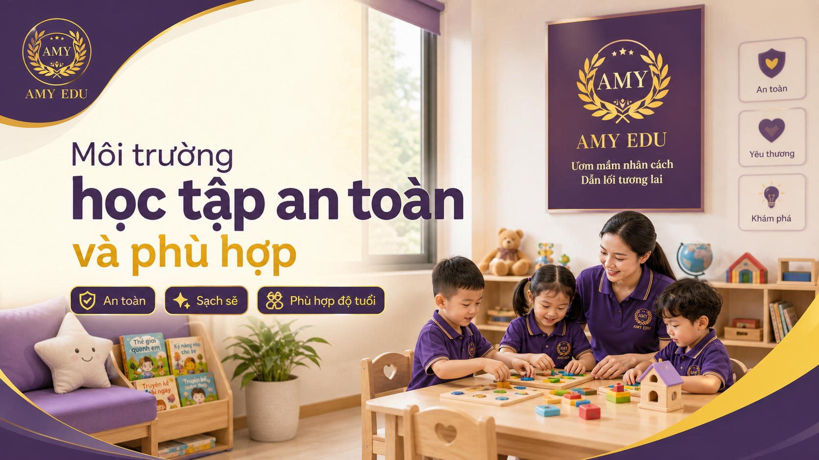 7 tiêu chí chọn trường mầm non