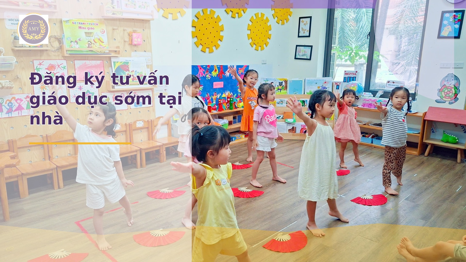 Liên hệ AMY EDU để được tư vấn chương trình giáo dục sớm tại nhà phù hợp với bé.