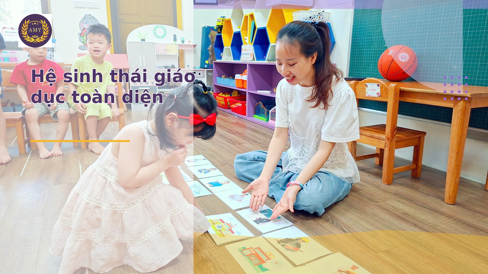 Hệ sinh thái giáo dục toàn diện AMY EDU