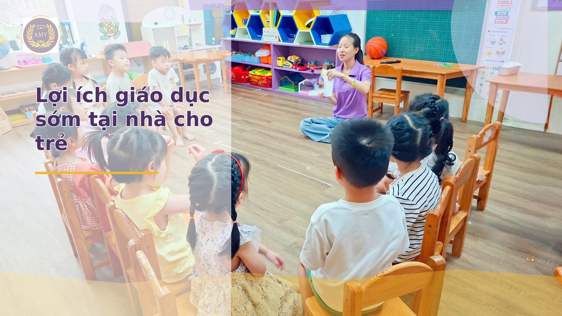 Lợi ích giáo dục sớm tại nhà cho trẻ