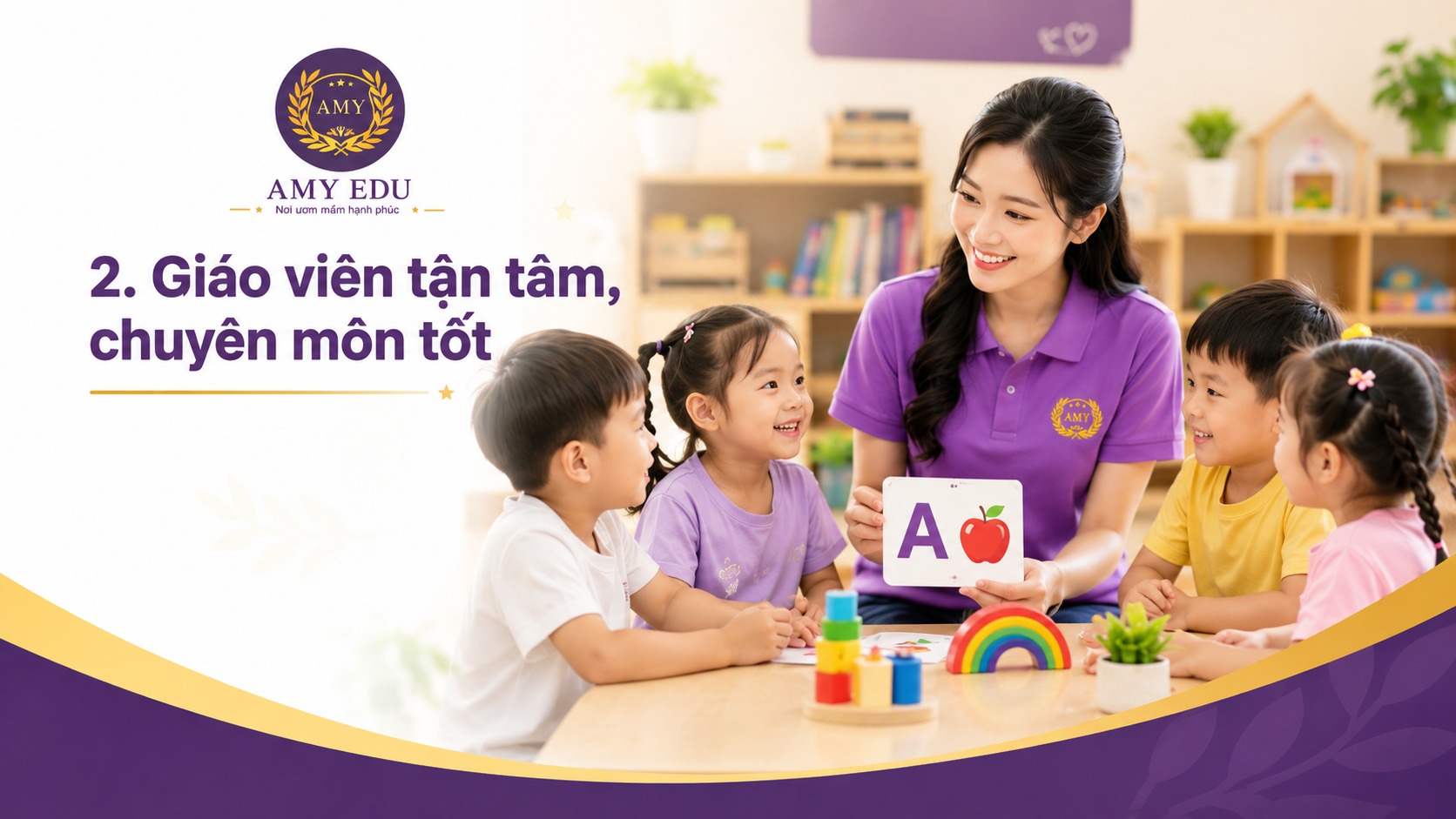 Giáo viên mầm non tận tâm và hiểu trẻ