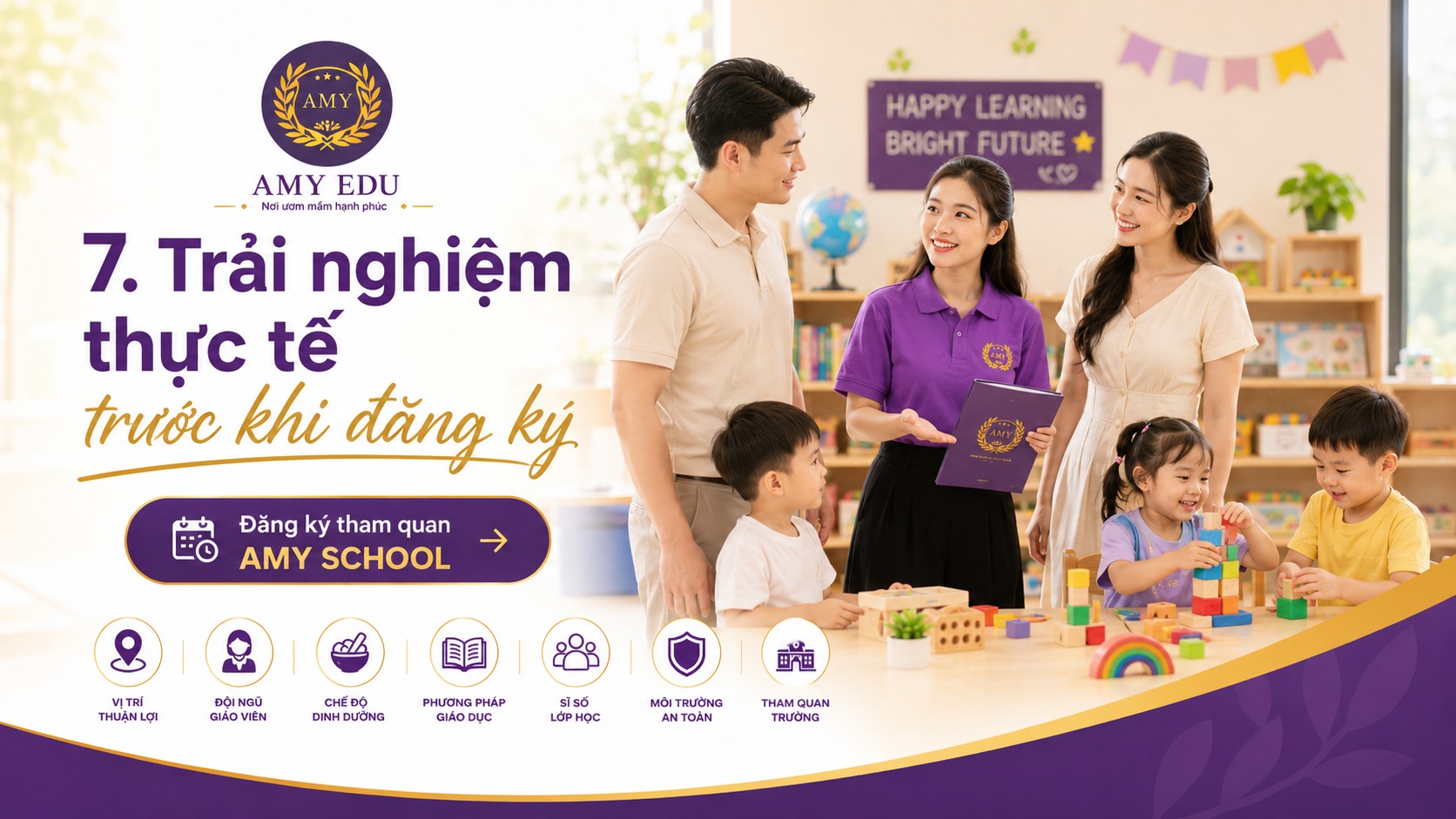Đăng ký tham quan trường mầm non AMY SCHOOL