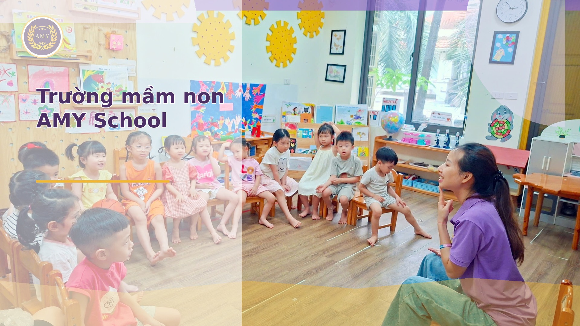 Trường mầm non AMY School mầm non yêu thương